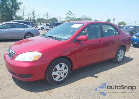 2006 Toyota Corolla Le from USA, damaged, VIN 2T1BR30E66C692033